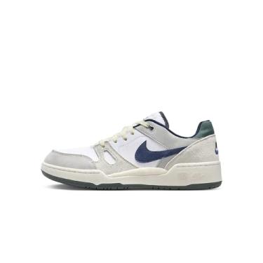 Imagem de Nike Tênis masculino Full Force Low, Branco/minério de ferro leve/osso claro/azul-marinho, 38