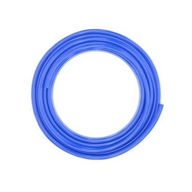 Imagem de HNJPC Tubo de poliuretano 10 mm OD 6,5 mm ID tubo de poliuretano mangueira pneumática bomba de ar compressor de ar tubo de gás linha de ar azul 32,8 pés 10 metros