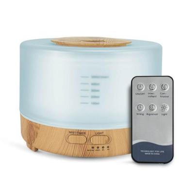 Imagem de Umidificador Base De Madeira 500ML - LUATECK