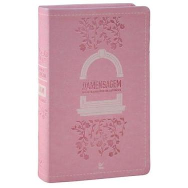 Imagem de Bíblia A Mensagem Letra Gigante Rosa - Editora Vida