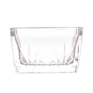 Imagem de Porta Sachê de Vidro Dublin Lyor 6,5x5 Açucar Adoçante, Transparente