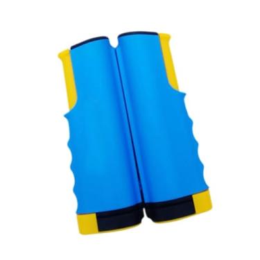 Imagem de menolana Rede de tênis de tênis de rede de pingpong retrátil com prática de glamp prática de viagem equipamento de exercício de equipamento de coluna estilos, Azul