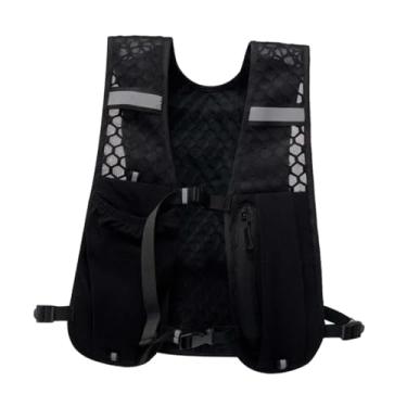 Imagem de UGPLM Pacote de colete de hidratação, mochila de corrida, mochila de mochila de hidratação para homens mulheres, bolsa esportiva ao ar livre para pacote de, Preto