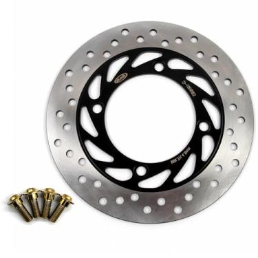 Imagem de Rotor de disco de freio traseiro com parafusos de montagem para Honda Silverwing 600 01-07, XL600V 91-99, XL650V Transalp 00-07, XL700V TRANSALP 700 08-11, CB750F CB750 92-95, CB900F HORNET 95 00 02