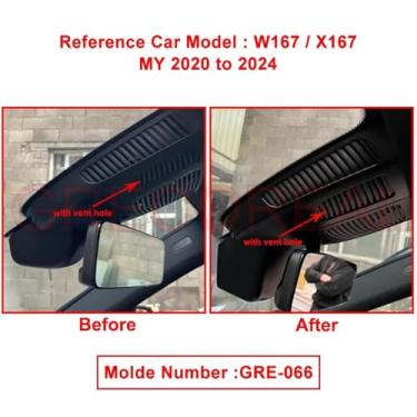 Imagem de Compatível para Mercedes Benz GLE W167 W166 GLS X167 X166 Dash Cam Dashcam Câmera de painel de carro 4K Wifi Frente Traseira OEM Auto DVR(For GLE GLS D,4K Front Cam)