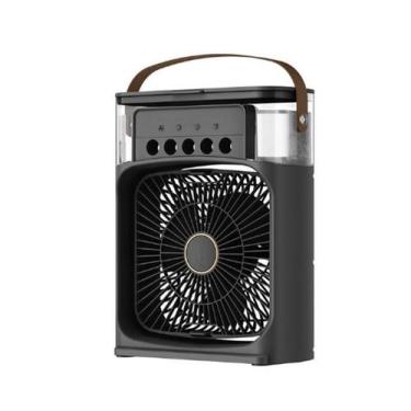 Imagem de Ventilador Umidificador Refrigerador De Ar Portátil Preto - Moon'S