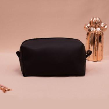 Imagem de Necessaire Média Feminina Organizador de Maquiagem Multiuso Bolsa Viag