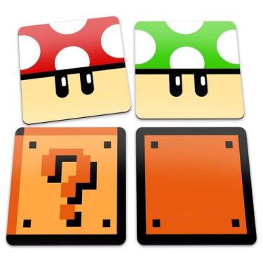 Imagem de Porta Copos Cogumelos e Blocos - Yaay