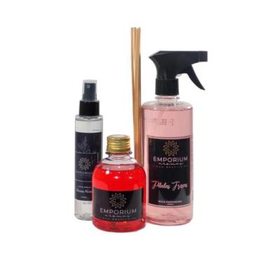 Imagem de Kit Aromatizador Completo Difusor Àgua Perfumada Home Spray AROMAS - E