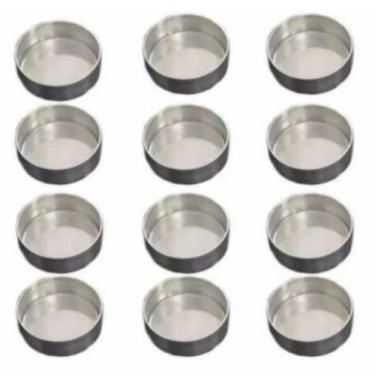 Imagem de Forminha Pão De Mel N1 Kit Com 50 Unidades Alumínio 5cm - Chicky Forma