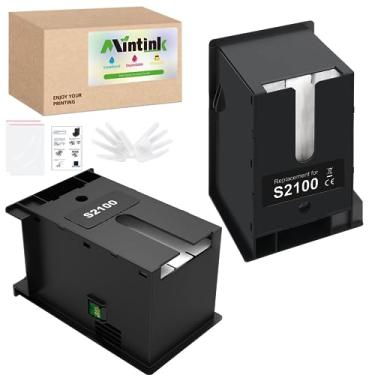 Imagem de Mintink Caixa De Manutenção F570 S2100 C13S210057 Tanque Tinta Residual Sc13Mb Compatível Com Impressoras Surecolor Sc-F531 Sc-F560 Sc-F570 Sc-T2100 Sc-T3100 T5130 T5160 T5170, Pacote 2