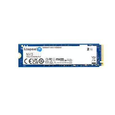 Imagem de SSD M.2 2TB Kingston NV3 - NVMe - PCIe 4.0 - Leitura 6.000MB/s, Gravação 5.000MB/s - SNV3S/2000G