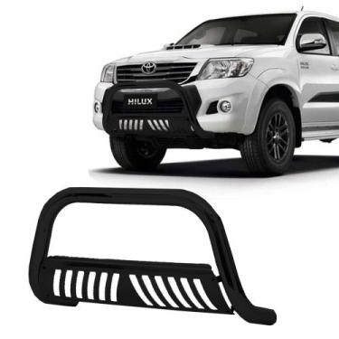 Imagem de Quebra Mato Hilux 2006 2007 2008 2009 A 2015 Chapa Preto - Solar