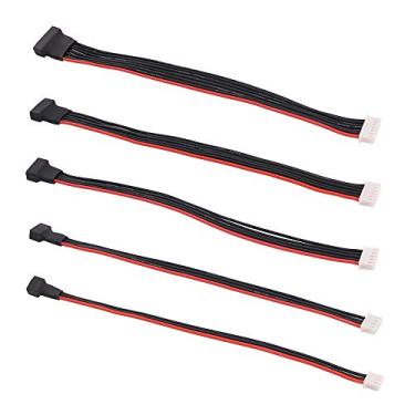 Imagem de OliRC JST-XH 2S 3S 4S 5S 6S Cada 1 peça 8" / 200mm 22awg Lipo Balance Wire Extension Cabo de silicone para carregador de bateria RC (C137-5)
