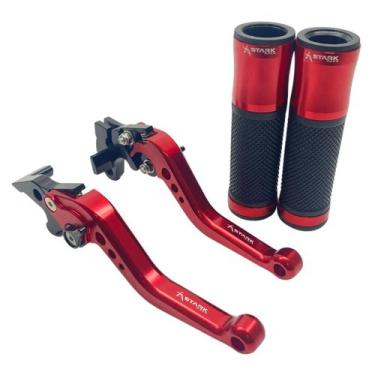 Imagem de Manete Manopla Esportivo Yes Gsr 125 150i Intruder 125 Riva Chopper - 