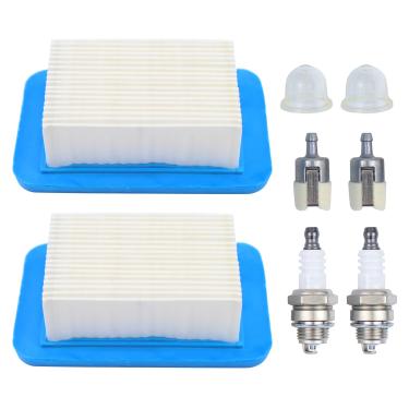 Imagem de Kit de reposição de combustível para filtro de ar Motoku Spark Plug para Echo Mochila soprador de folha 2 tempos motor PB-403 PB-403H PB-403T PB-413, PB-413H PB-413T PB-413T PB-500H PB-500T PB-580H PB-580T PB-620 PB-650 PB-650H