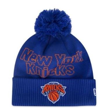 Imagem de GORRO NEW ERA NEW YORK KNICKS DRAFT 2023 AZUL LARANJA-Masculino