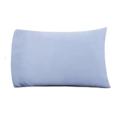 Imagem de Kit 4 Fronhas Hotelaria Pousada Percal 180 fios Tecido misto 60/40 Com