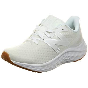 Imagem de New Balance Tênis de corrida feminino Fresh Foam Arishi V4 antiderrapante, Açúcar/Goma Crua, 12 Wide