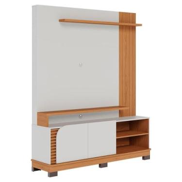 Imagem de Estante Home Tv 65 Pol 2 Portas 152 cm Jurere Colibri - Colibri Móveis