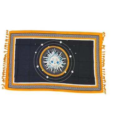 Imagem de Canga de Praia Sol e Lua Mística com Toque Astral B95956 - Deeyaa Indi