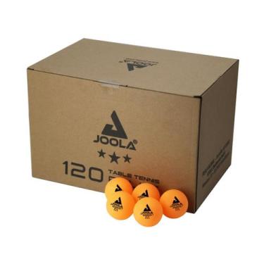 Imagem de Bolas de tênis de mesa JOOLA ADVANCED ABS 40+ Laranja c/ 120 unid.
