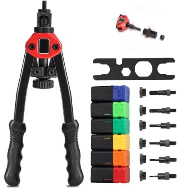 Imagem de Rebitador Manual de Rosca, Rebitador Manual, Rebitador Manual Tipo Alavanca para Rebites, Tipo Alavanca, Ferramentas de Rebitagem, Rebitadeira Manual, Rebitador Manual de Rosca