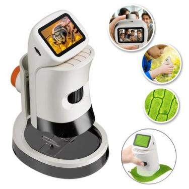 Imagem de Microscópio Digital com Zoom 1000X, Iluminação LED e Kit Completo de A