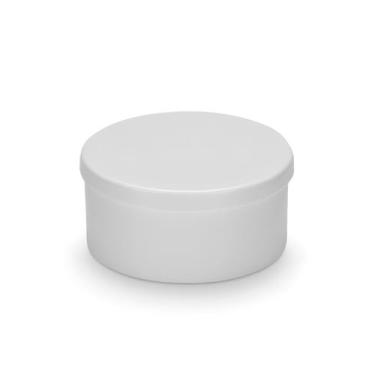 Imagem de Kit 50 Latinhas Plásticas 6x3 Brancas para Lembrancinhas - Embaleve Co