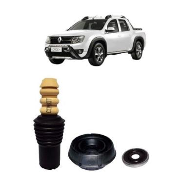 Imagem de Kit Coxim Batente Amortecedor Dianteiro Duster Oroch 1 lado - Solupe P