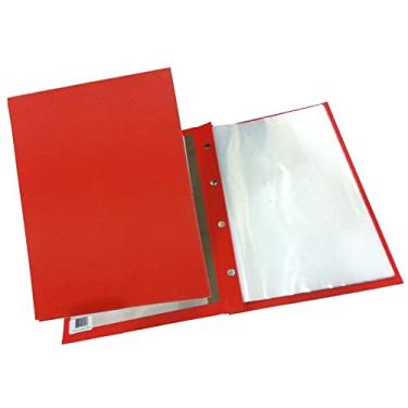 Imagem de Pasta Catálogo Vermelha 50 Plásticos Riplast 1010615