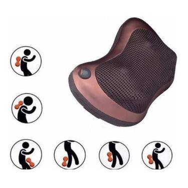 Imagem de Almofada Encosto Massageador Movimentos Shiatsu Lombar Infravermelho V
