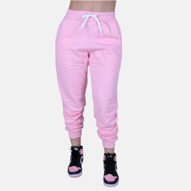 Imagem de Calça Moletom Feminina Jogging Flanelada Calca Moleton Jogger-Unissex
