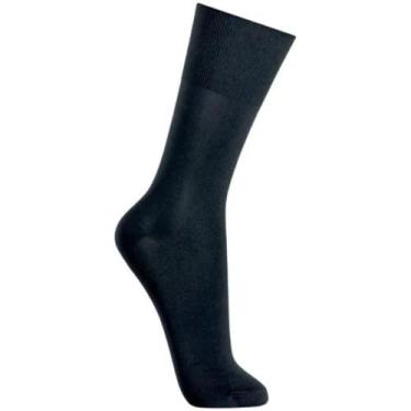 Imagem de Meia Lupo Meianyl Am Classica 6002 Masculina, Preto, 37/44