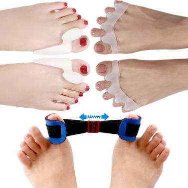 Imagem de Kit 5 pçs Protetor Corretor Joanete alivio da dor Cód-136 - SWG, BRANC