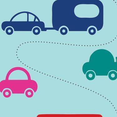 Imagem de Papel de Parede Adesivo Infantil Carros - 027 - Multimpressão