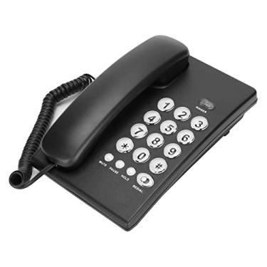 Imagem de Generic Telefone da Mesa, Telefone Fixo de Alto Volume para Usar No Hotel do Escritório (Preto)