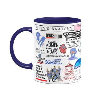 Imagem de Caneca Icons Moments - Greys anatomy - B-blue navy