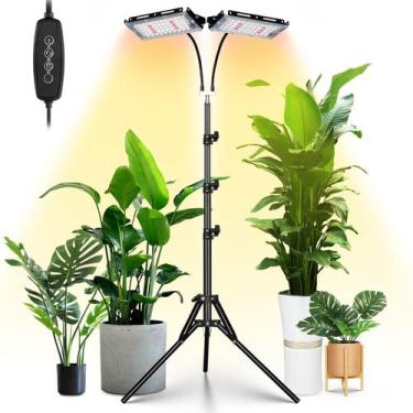 Imagem de LED de espectro completo Grow LORDEM 200W com suporte para interior
