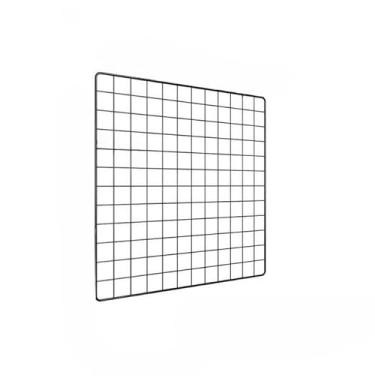 Imagem de Painel de Fotos Memory Board com LED–Grade Aramada Estilo Porta-Retrato 40x40 (Branco)