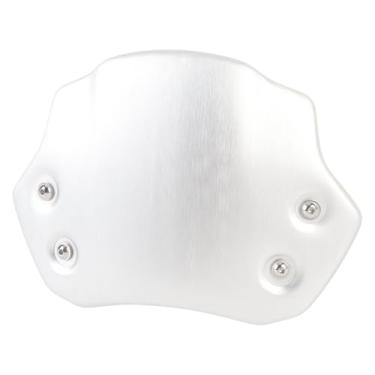 Imagem de Akozon Windshield Aluminium Aluman à Prova de do Frontal Com Suporte para R Ninet - Kit de Carenagem de Defletor de Universal (SILVER)