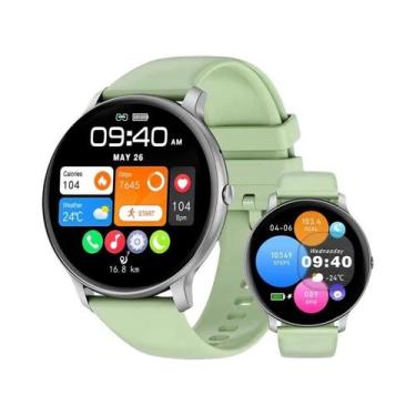 Imagem de Relógio Inteligente Bluetooth Masculino E Feminino Com Tela Sensível A