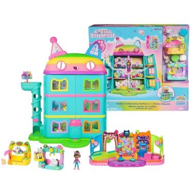 Imagem de Casa Mágica Boneca Gabby`S Dollhouse Deluxe Som E Acessórios