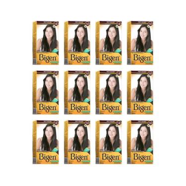 Imagem de Coloraçao Bigen 59 Preto Azulado - Kit Com 12Un