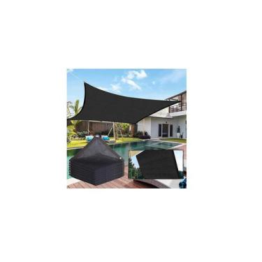 Imagem de Guarda-sol externo Sun Shade Sails 95% UV Block para pátio e jardim - 