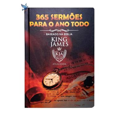 Imagem de Livro 365 Sermões Para O Ano Todo KJA Capa Dura