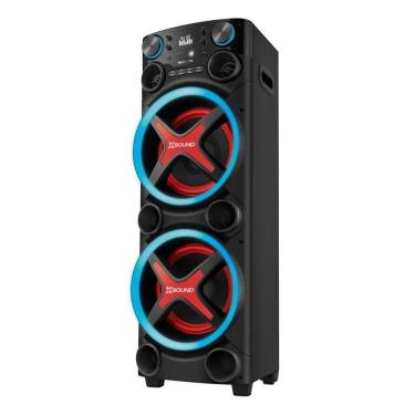 Imagem de Caixa De Som Amplificada Mondial Torre De Som TM-2200 Entrada USB Bluetooth Preto 2200W Bivolt