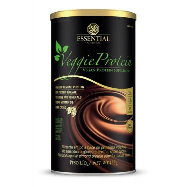 Imagem de Veggie Protein Cacao Essential Nutrition 455g