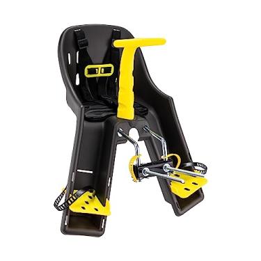 Imagem de CADEIRINHA DIANTEIRA BABY BIKE GRAFITE COM AMARELO