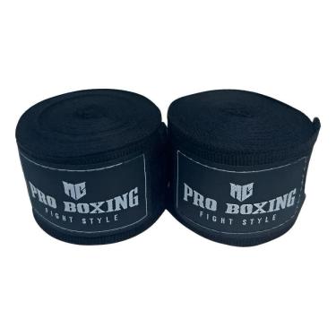 Imagem de Bandagem Atadura Para Punho Muay Thai Mma Kickboxing 5 Preto